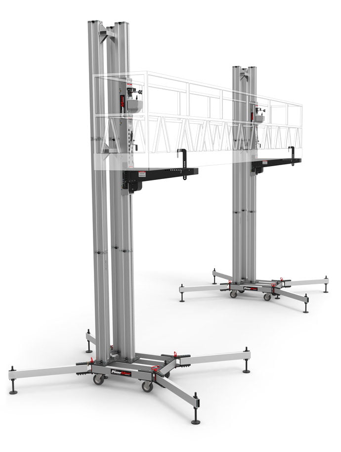 Freestanding Twin PowerMast