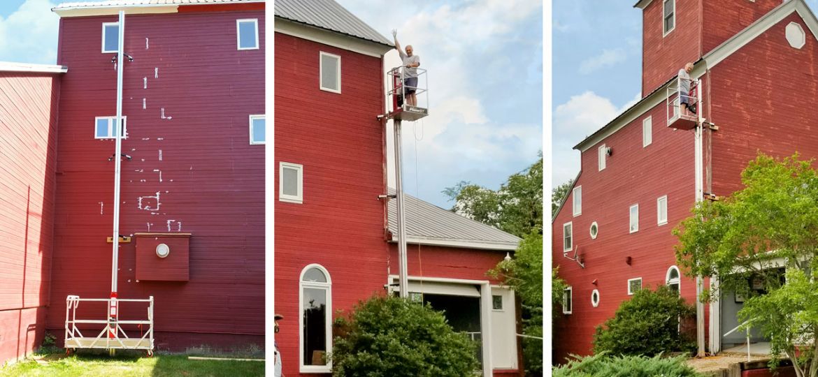 ReechCraft PowerMast helped restore a 100+ year-old building