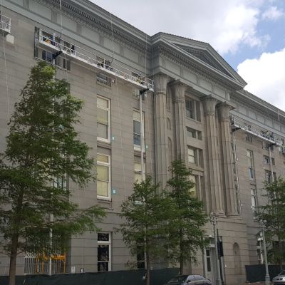 Pwr Mast twins in New Orleans @ 60ft